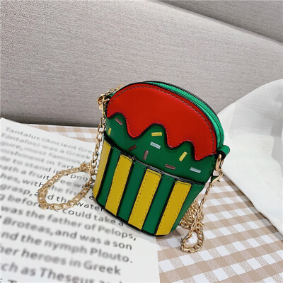 

Tailored Cute Cake Shoulder Small Bag Simple Fashion Cartoon Children Chain Messenger Bag