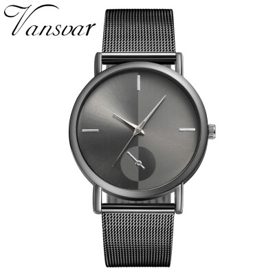 

Vansvar New Arrival Minimalist Ladies Quartz Wristwatches Black Mesh Fashion Clock Bracelet Women Watch Relogio Feminino Hot 533