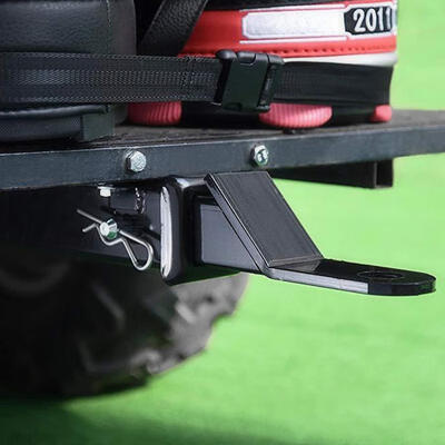 

Greensen Golf Cart Trailer Hitch Fits on Rear Seat Backseat Footrest for Club Car Ezgo Yamaha