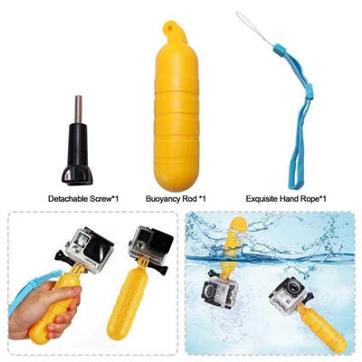 

Non-slip Floating Buoyancy Rod Hand Grip Handle For GOPRO HERO 43321 Camera
