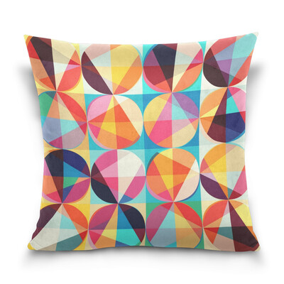 

ALAZA 16 X 16 inch Pillow Case Decorative Cushion Cover Geometric Pattern Pattern Pillowcase