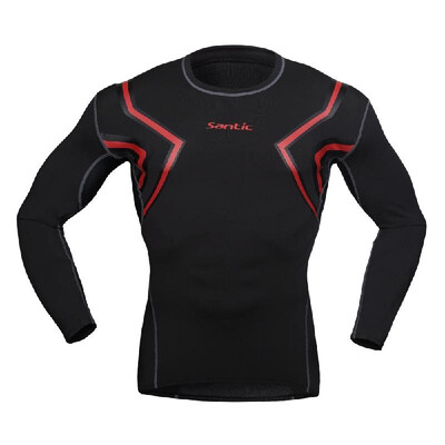 

Men Breathable Long Sleeve Skin Tight Compression Shirt Base Layer for Running Workout Sports