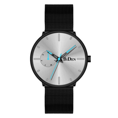 

BIDEN Biden new mens watch fashion business waterproof net with quartz watch mens watch