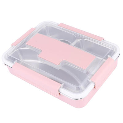

Portable Stainless Steel Bento Box Office School Food Container Lunch Case