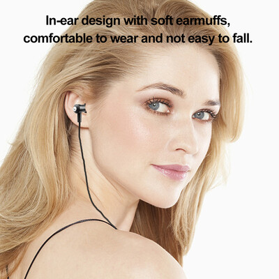 

Litaluva LMM-001 35mm Wired In-ear Headphones HiFi Music Earphones Dynamic Earbuds Stereo Sound Headsets In-line Control with Mic