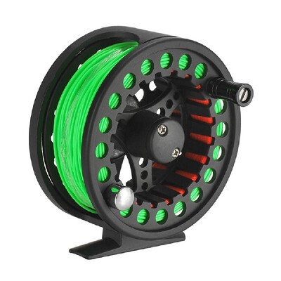 

21BB Large Arbor Fly Fishing Reel Lightweight CNC Machined Aluminum Alloy Fly Fishing Reel with Line