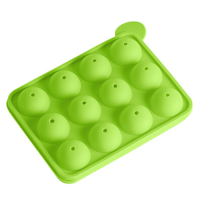 

Gobestart Non Stick Cupcake Mold Muffin Pan BPA Odor Free Silicone 12 Balls Tray Lollipop