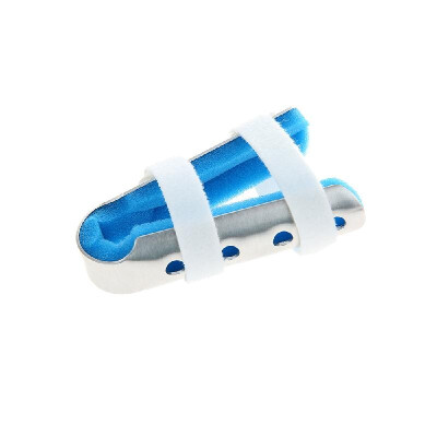 

Trigger Finger Splint Aluminum & Foam Support Brace for Mallet FingerSprainFracturePain ReliefFinger Knuckle Immobilization