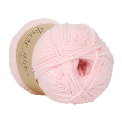 

Toponeto 1PC 50g Chunky Colorful Hand Knitting Baby Milk Cotton Crochet Knitwear Wool A