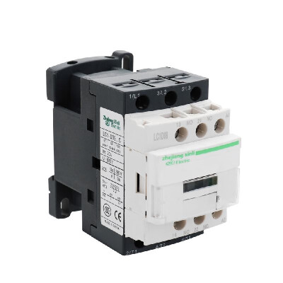 

AC Connector Electric 220V 5060Hz Poles Coil AC Modular Contactor LC1-D High Sensitivity Strong Conductivity