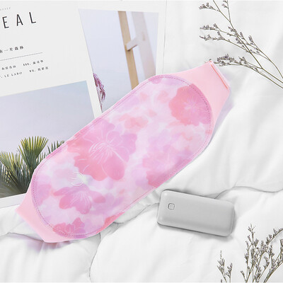 

Beijing made soft&warm palace belt with 5000mA mobile power waist&warm belly big aunt artifact light as no matter the palace cold maintenance body continuous hot compress