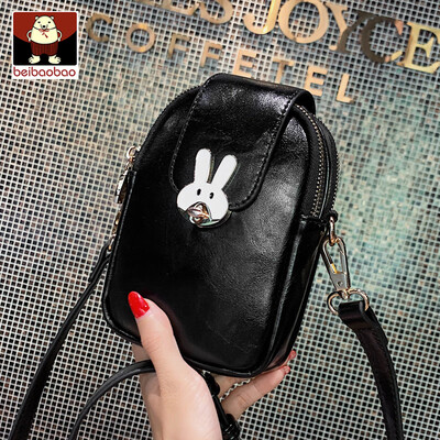 

On the new bag female 2019 new Korean fashion girl shoulder bag foreign style Joker slung mobile phone bag