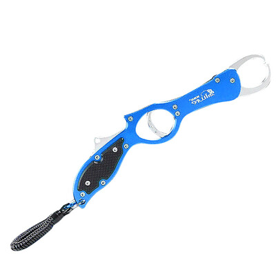 

Saidsome Fishing Gear Gripper Aviation Aluminum Fish Lip Grabber Grip Trigger Fish Tackle fishing bait fishing lure