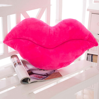 

Lovely Red Lips Shape Cushion Cover Pillow Case Home Living Sofa Room