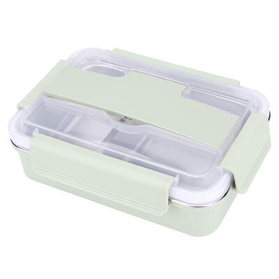 

Portable Stainless Steel Bento Lunch Box Leak-Proof School Food Container