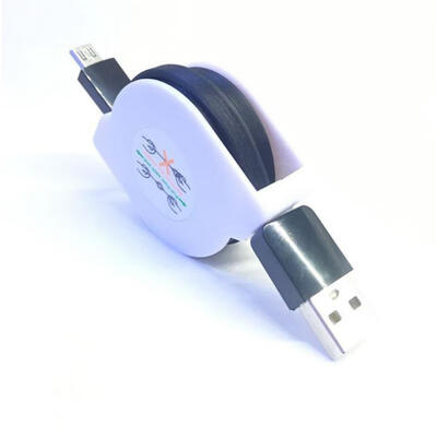 

Micro USB Fast Charge Cord Retractable Charging Cable For Android Phone