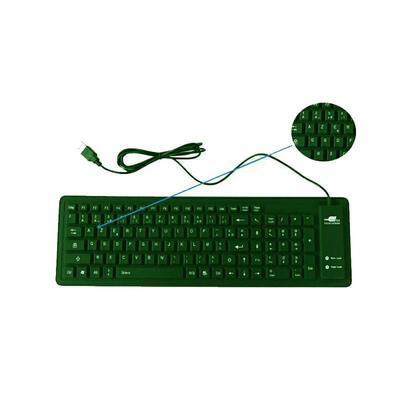 

Silicone Waterproof 103-Key USB Wired French Membrane Keyboard For Laptop Desktop Notebook Computer