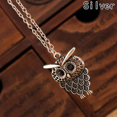 

Sweater Owl Retro Perfect for Simple Alloy Trendy Owl Necklace Fine Necklace Women