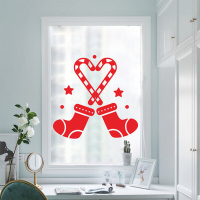 

Tailored Christmas Removable Window Stickers Art Decal Wall Home Shop Decor