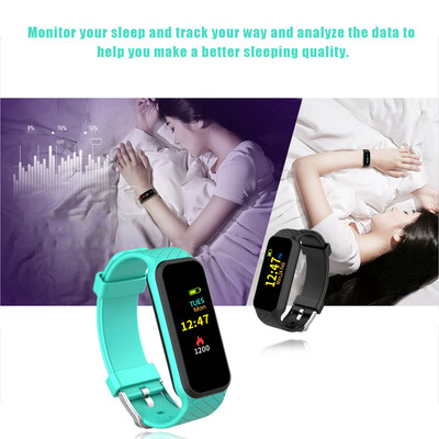 

INCHOR WRISTFIT HR² Activity Tracker Smart Fitness Wristband Sports Band Watch Colorful TFT Touch Screen Heart Rate Tracking Steps