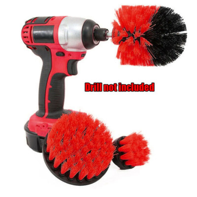 

3pcsSet Nylon Round Brush Rotary Cleaning Tool Electric Drill For Cleaning