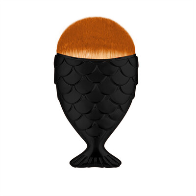 

〖Follure〗Fish Scale Makeup Brush Fishtail Bottom Brush Powder Blush Makeup Cosmetic Brush