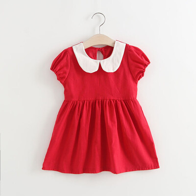 

Toddler Baby Kids Girls Ruffles Ruched Princess Dresses Casual Clothes