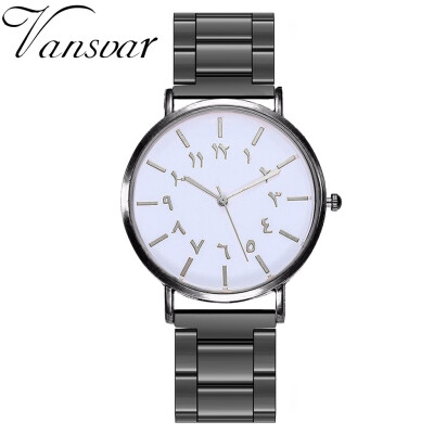 

RM Vansvar Luxury Business Steel Strip Watch With Simple Mirror Quartz Watch