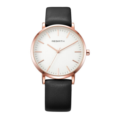 

Cross-border exclusive REBIRTH RE057A quartz waterproof belt watch men&women watches