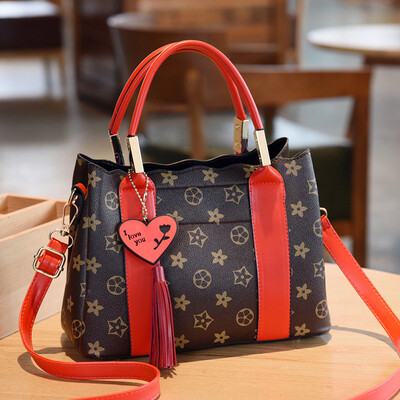 

2019 Europe&the United States big bag new ladies bag elegant large capacity simple shoulder bag handbag manufacturers