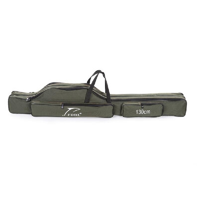 

Portable Folding Fishing Rod Carrier Canvas Fishing Pole Tools Storage Bag Case Fishing Gear Tackle