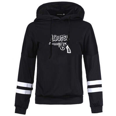 

Women Fashion Thelma Louise Letter Print Best Friends Hoodie