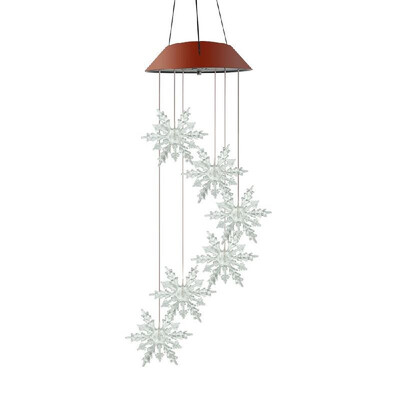 

Solar Deer Wind Chimes Color-Changing LED Solar Light Outdoors Powered Waterproof Christmas Deer Wind Chimes for Home Party Night