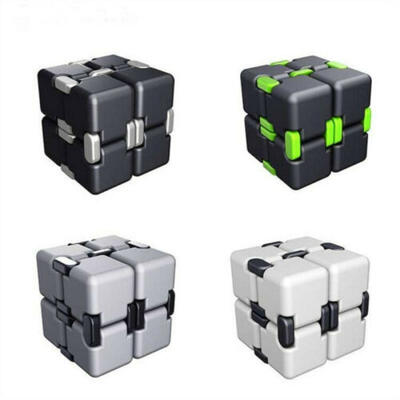 

Magic Infinity Cube For Stress Relief Fidget Anti Anxiety Funny EDC Toy ADHD AU