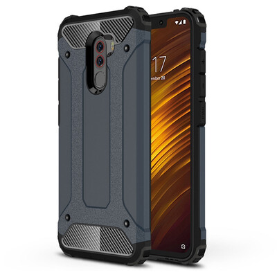 

Rugged Bumper Case Xiaomi Mi Pocophone F1 Soft TPU Phone Cover Xiomi Pocophone F1 Heavy Duty Armor Case Xiaomi Poco F1 TPU Case