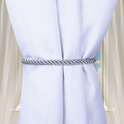 

Toponeto Ropes Tie Backs for Window Curtain Cord Buckle Tiebacks Braided Tie Backs