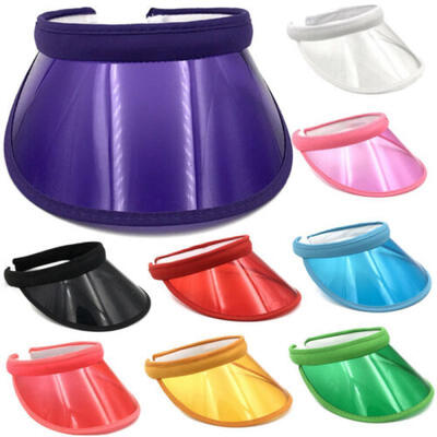 

Women Men Summer Sun Visor Hat UV Protection Cap Golf Hiking Ride Tennis Sport