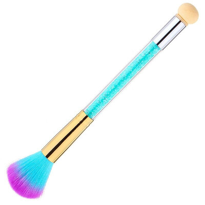 

Double-ended Nail Brush Nail Painting Drawing Pen Nail Picking Dotting Gradient Pen Sponge Head with Rhinestone Handle