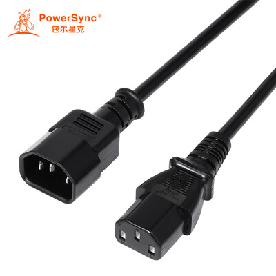 

Baoer Xingke PDUServer C13 to C14 Power Extension Cable Black 2 Meters WS-003WS-002 MPPQ0020