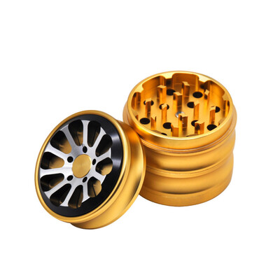 

〖Follure〗4-layer 63mm Metal Herb & Spice Mills Tobacco Grinder Spice Graters Cursher