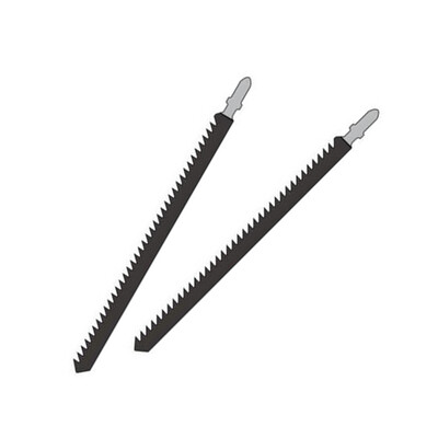 

2 Pcsset T744D HCS Length 180mm 6TPI Jigsaw Leaves Cutting Wood Quickly Tools