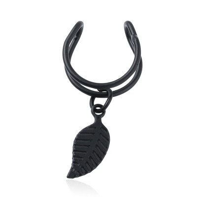 

1pc Women Boho Ear Crawler Silver Gold Ear Climber Punk Leaf Design Clip Earrings Ear Cuff Girl Gift Bijoux