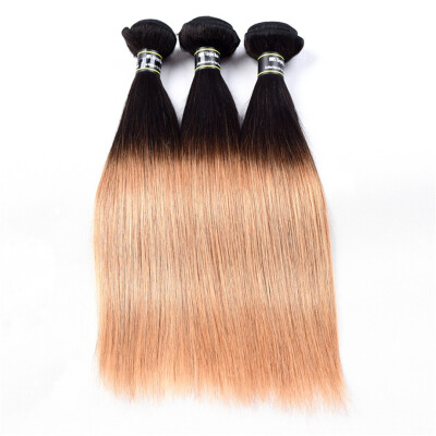 

Amazing Star Virgin Hair Brazilian Straight Hair Ombre Hair Human Hair Weave Straight Hair Bundles Deal