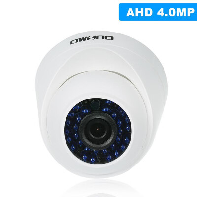 

OWSOO 4MP AHD Dome IR CCTV Camera Support IR-CUT Night Vision 30pcs Infrared Lamps 128 CMOS for Home Security NTSC System