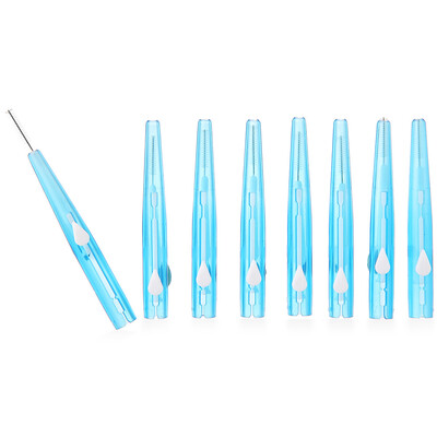 

8pcs Oral Care Interdental Brush Orthodontic Wire Toothbrush Imported Caliber 07mm