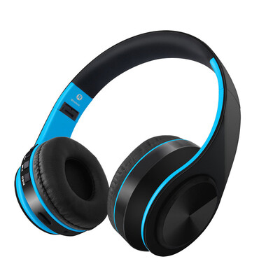 

Cross-border popular Bluetooth headset Wireless Bluetooth plug-in Card Motion folding headset Bluetooth headset