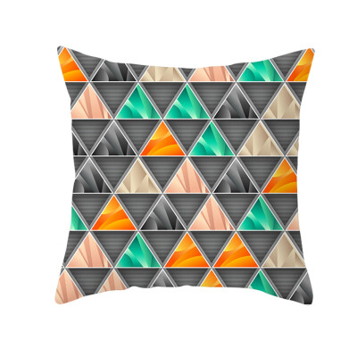 

〖Follure〗Geometric Print Polyester Square Pillow case Sofa Throw Cushion Cover Home Decor