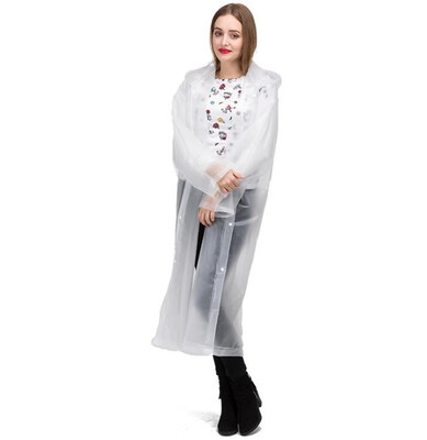 

HaoJie Environmentally friendly eva raincoat adult windproof 12823