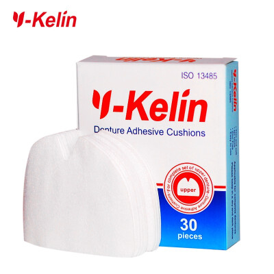 

Y-Kelin Denture Adhesive CushionUpper 30 pads for upper false teeth upper denture upper jaw