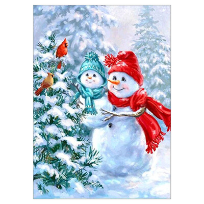 

〖Follure〗Christmas Diamond Rhinestone Pasted Embroidery Painting Cross Stitch Home Decor